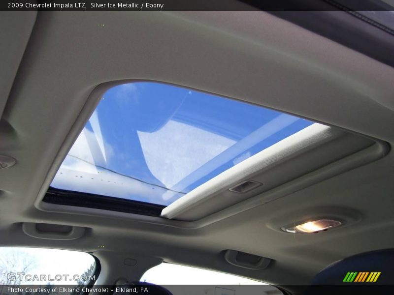 Silver Ice Metallic / Ebony 2009 Chevrolet Impala LTZ