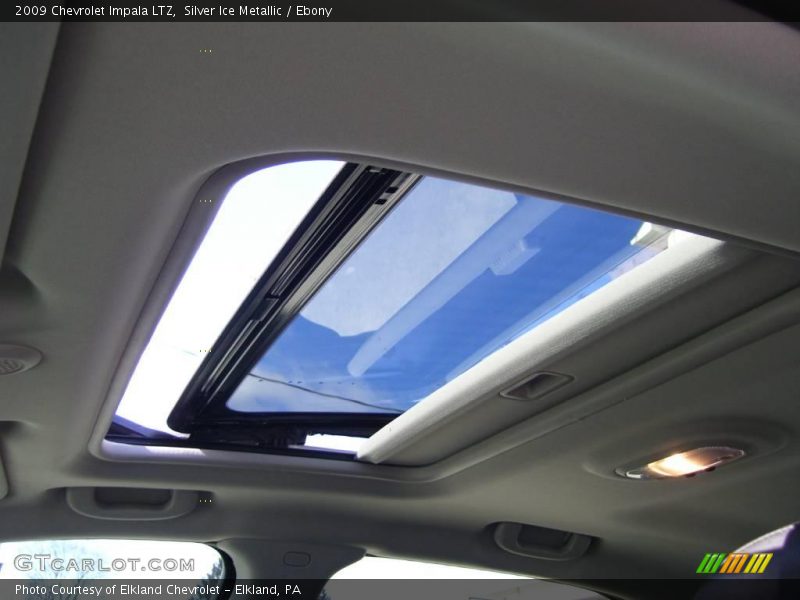 Silver Ice Metallic / Ebony 2009 Chevrolet Impala LTZ