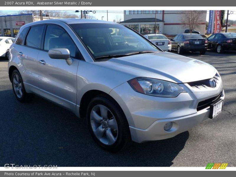 Alabaster Silver Metallic / Ebony 2007 Acura RDX