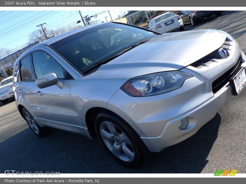 Alabaster Silver Metallic / Ebony 2007 Acura RDX