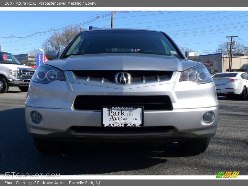 Alabaster Silver Metallic / Ebony 2007 Acura RDX