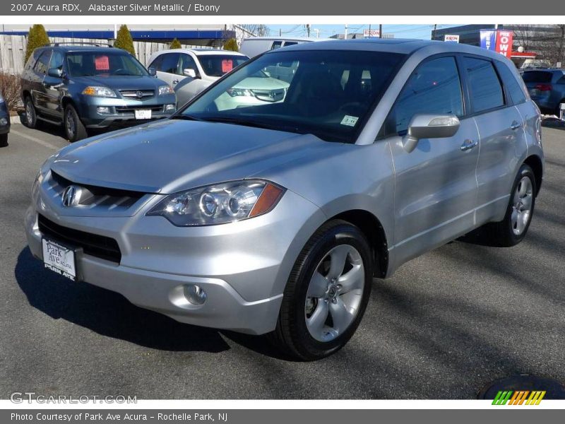 Alabaster Silver Metallic / Ebony 2007 Acura RDX