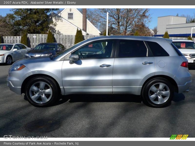 Alabaster Silver Metallic / Ebony 2007 Acura RDX