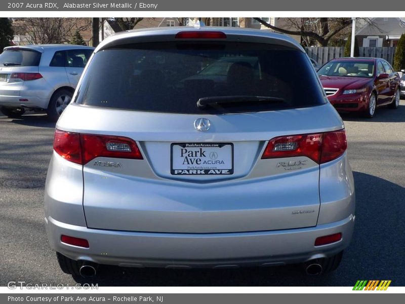 Alabaster Silver Metallic / Ebony 2007 Acura RDX