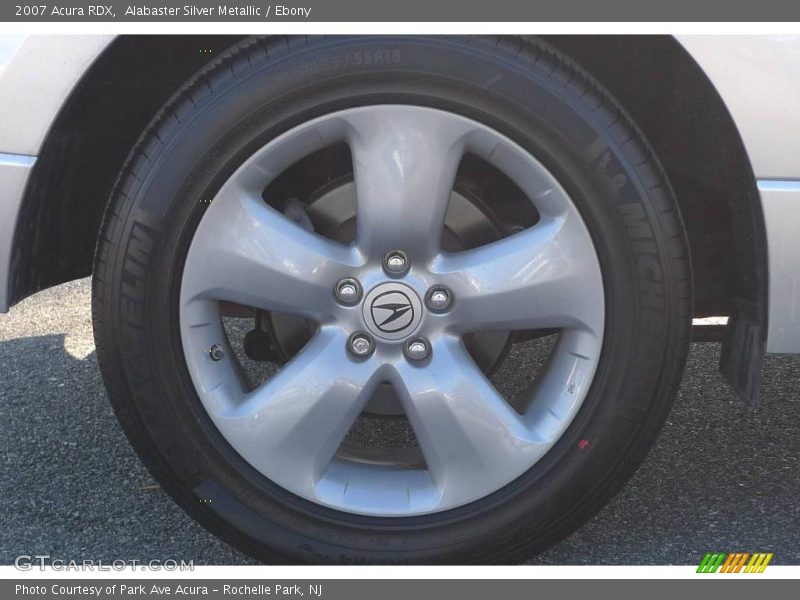 Alabaster Silver Metallic / Ebony 2007 Acura RDX