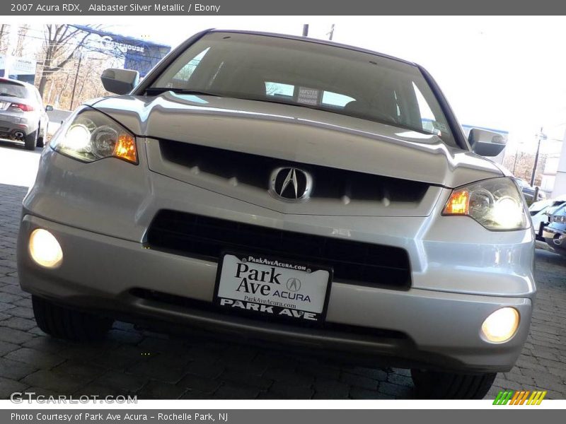 Alabaster Silver Metallic / Ebony 2007 Acura RDX