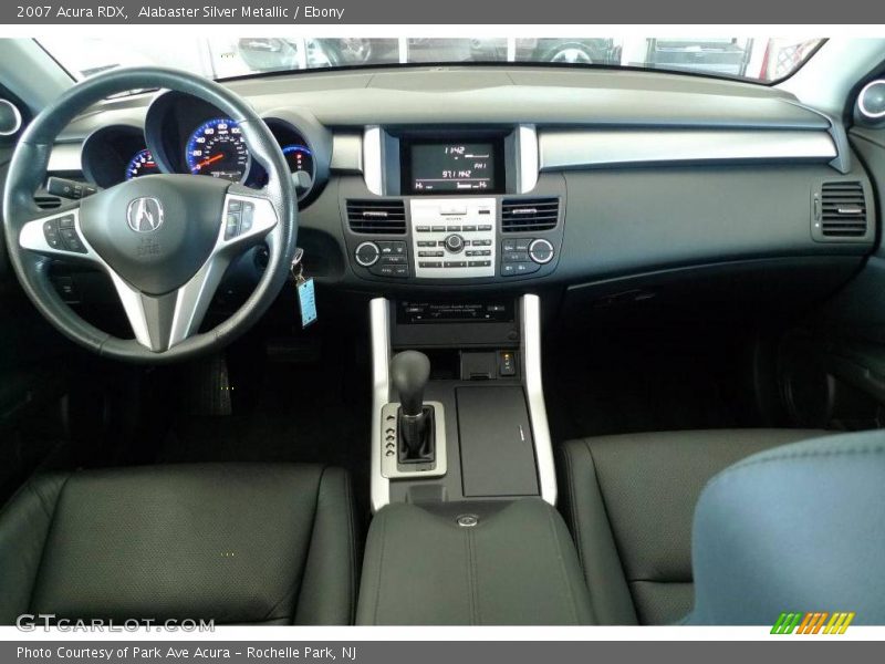 Alabaster Silver Metallic / Ebony 2007 Acura RDX
