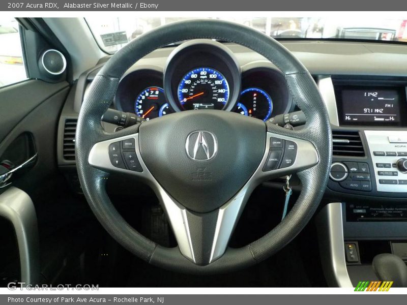 Alabaster Silver Metallic / Ebony 2007 Acura RDX