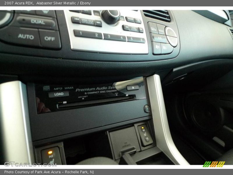 Alabaster Silver Metallic / Ebony 2007 Acura RDX