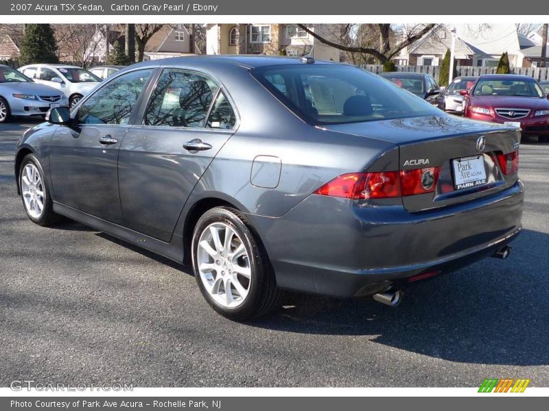 Carbon Gray Pearl / Ebony 2007 Acura TSX Sedan