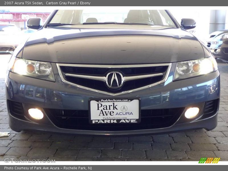 Carbon Gray Pearl / Ebony 2007 Acura TSX Sedan