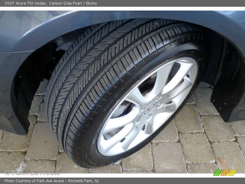 Carbon Gray Pearl / Ebony 2007 Acura TSX Sedan