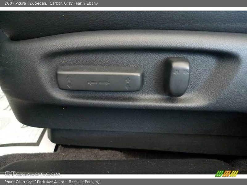 Carbon Gray Pearl / Ebony 2007 Acura TSX Sedan
