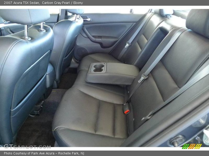 Carbon Gray Pearl / Ebony 2007 Acura TSX Sedan