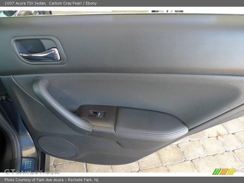 Carbon Gray Pearl / Ebony 2007 Acura TSX Sedan