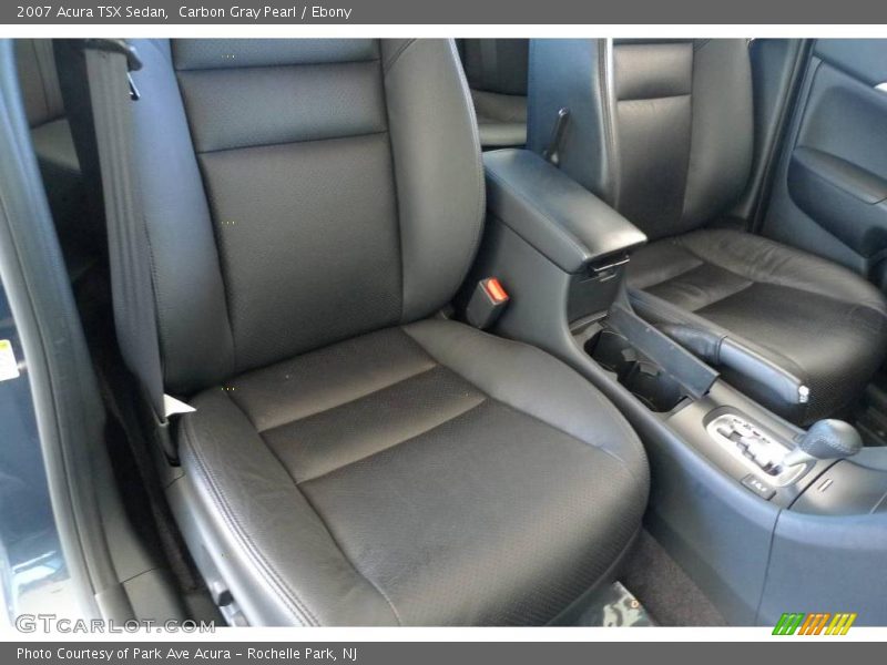 Carbon Gray Pearl / Ebony 2007 Acura TSX Sedan