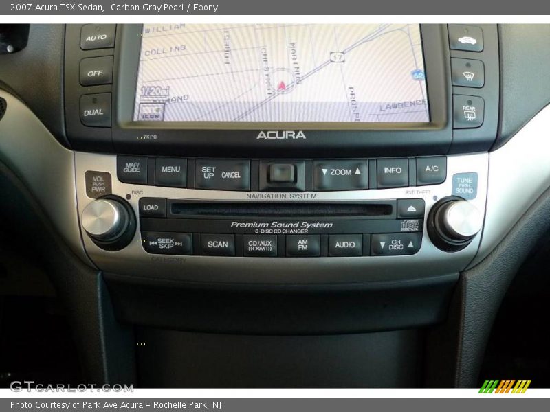 Carbon Gray Pearl / Ebony 2007 Acura TSX Sedan