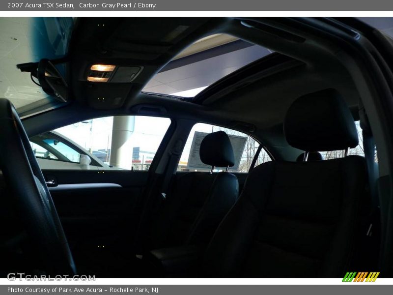 Carbon Gray Pearl / Ebony 2007 Acura TSX Sedan