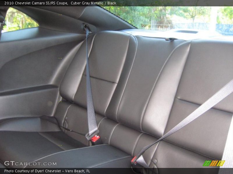 Cyber Gray Metallic / Black 2010 Chevrolet Camaro SS/RS Coupe