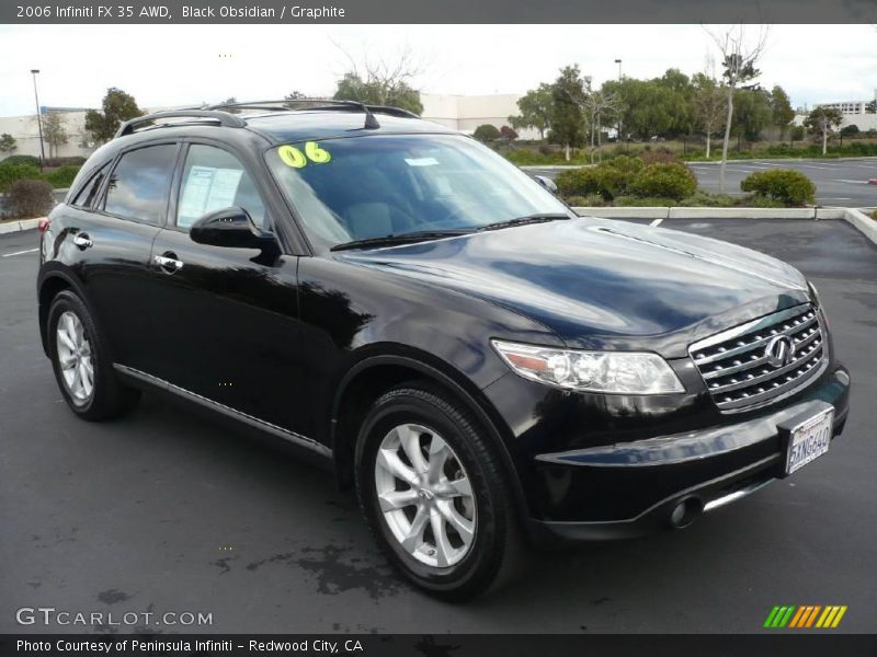 Black Obsidian / Graphite 2006 Infiniti FX 35 AWD