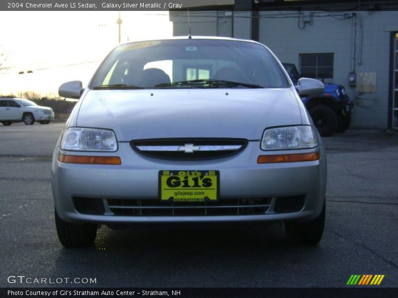 Galaxy Silver Metallic / Gray 2004 Chevrolet Aveo LS Sedan