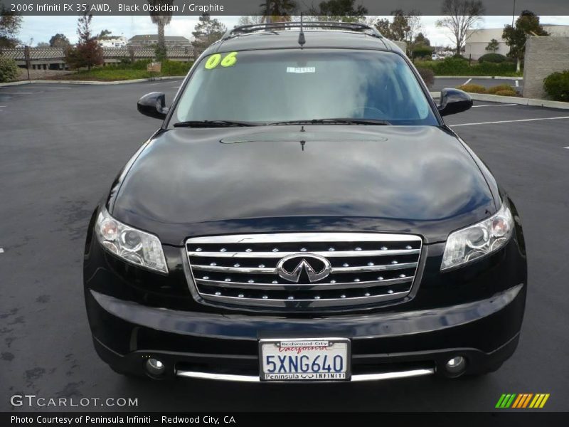 Black Obsidian / Graphite 2006 Infiniti FX 35 AWD