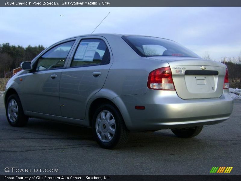 Galaxy Silver Metallic / Gray 2004 Chevrolet Aveo LS Sedan