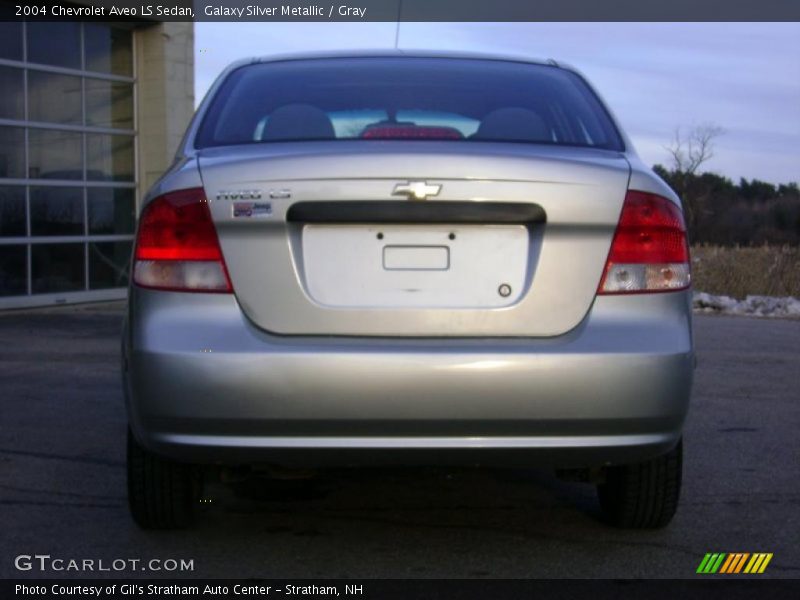 Galaxy Silver Metallic / Gray 2004 Chevrolet Aveo LS Sedan
