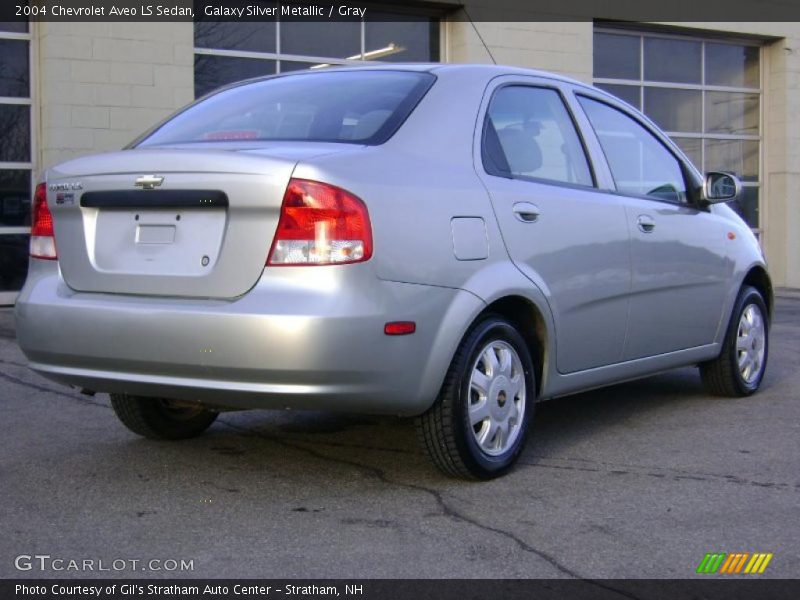 Galaxy Silver Metallic / Gray 2004 Chevrolet Aveo LS Sedan