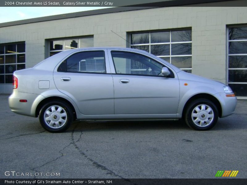 Galaxy Silver Metallic / Gray 2004 Chevrolet Aveo LS Sedan