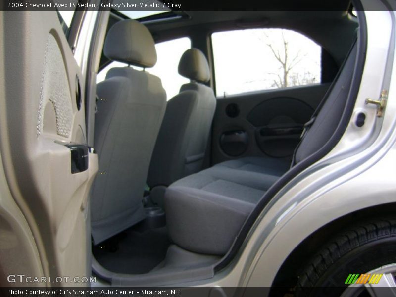 Galaxy Silver Metallic / Gray 2004 Chevrolet Aveo LS Sedan