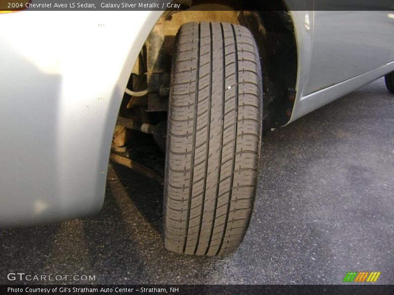 Galaxy Silver Metallic / Gray 2004 Chevrolet Aveo LS Sedan