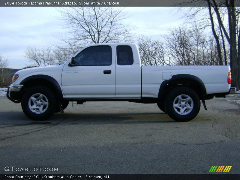 Super White / Charcoal 2004 Toyota Tacoma PreRunner Xtracab