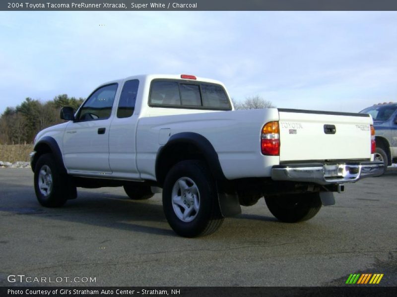 Super White / Charcoal 2004 Toyota Tacoma PreRunner Xtracab