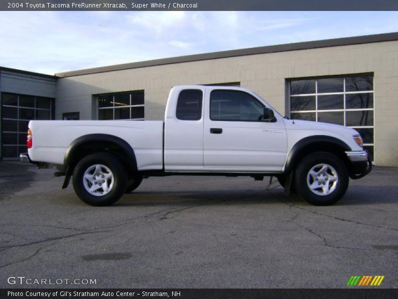 Super White / Charcoal 2004 Toyota Tacoma PreRunner Xtracab