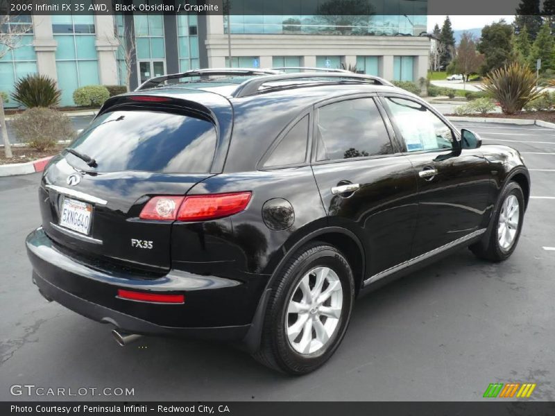Black Obsidian / Graphite 2006 Infiniti FX 35 AWD