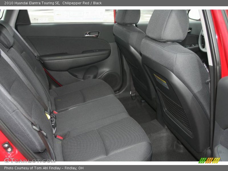 Chilipepper Red / Black 2010 Hyundai Elantra Touring SE