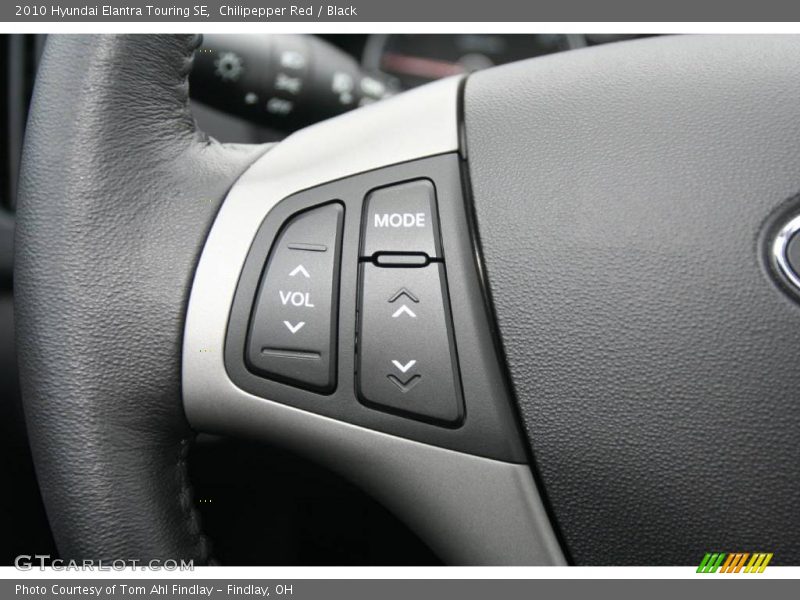 Chilipepper Red / Black 2010 Hyundai Elantra Touring SE