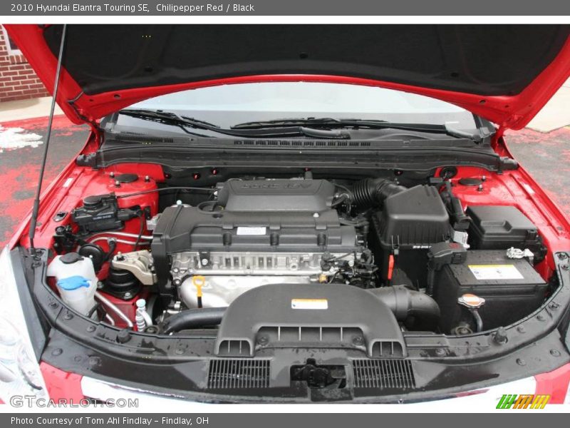Chilipepper Red / Black 2010 Hyundai Elantra Touring SE