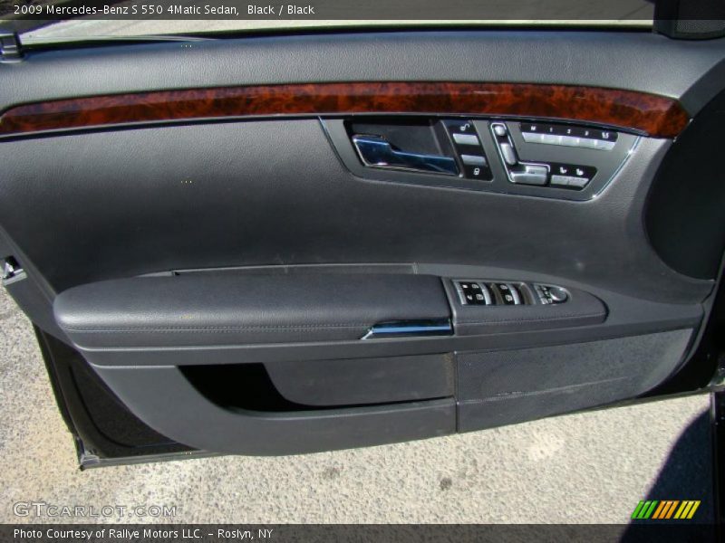 Black / Black 2009 Mercedes-Benz S 550 4Matic Sedan