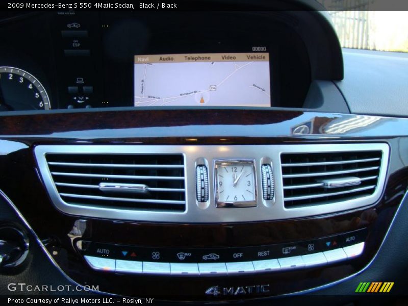 Black / Black 2009 Mercedes-Benz S 550 4Matic Sedan