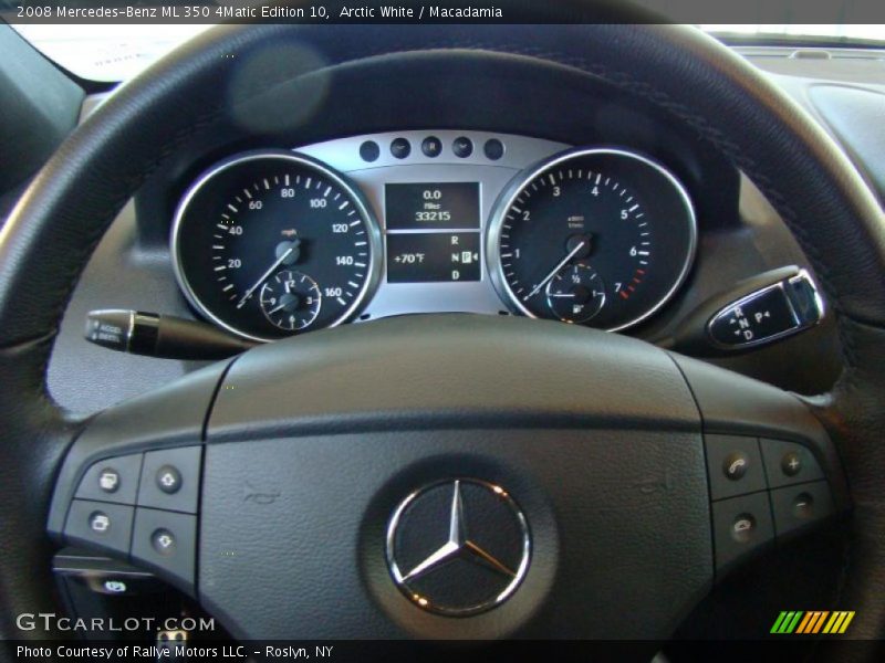 Arctic White / Macadamia 2008 Mercedes-Benz ML 350 4Matic Edition 10