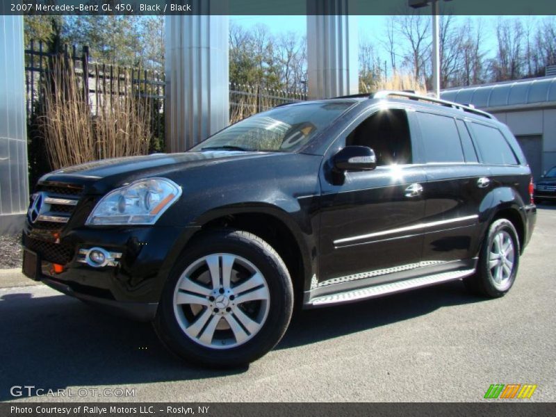 Black / Black 2007 Mercedes-Benz GL 450
