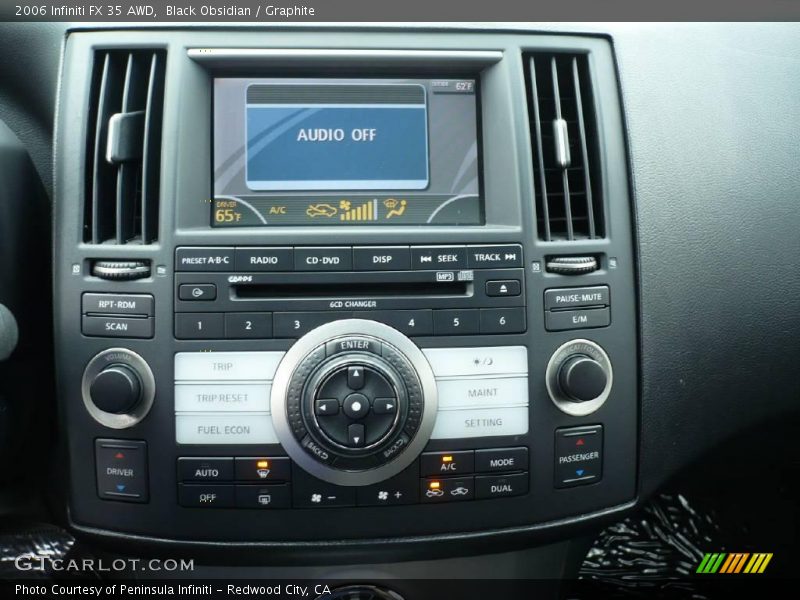 Black Obsidian / Graphite 2006 Infiniti FX 35 AWD