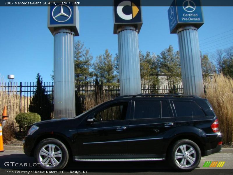 Black / Black 2007 Mercedes-Benz GL 450