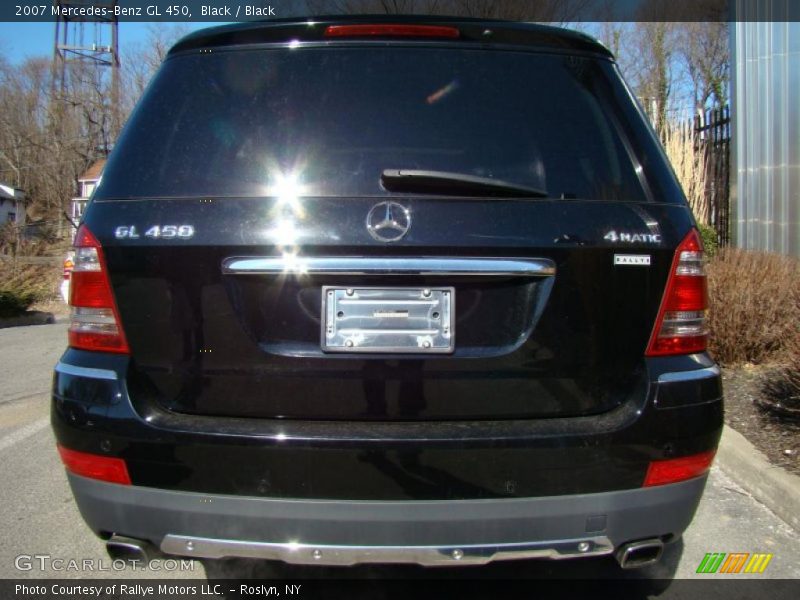 Black / Black 2007 Mercedes-Benz GL 450