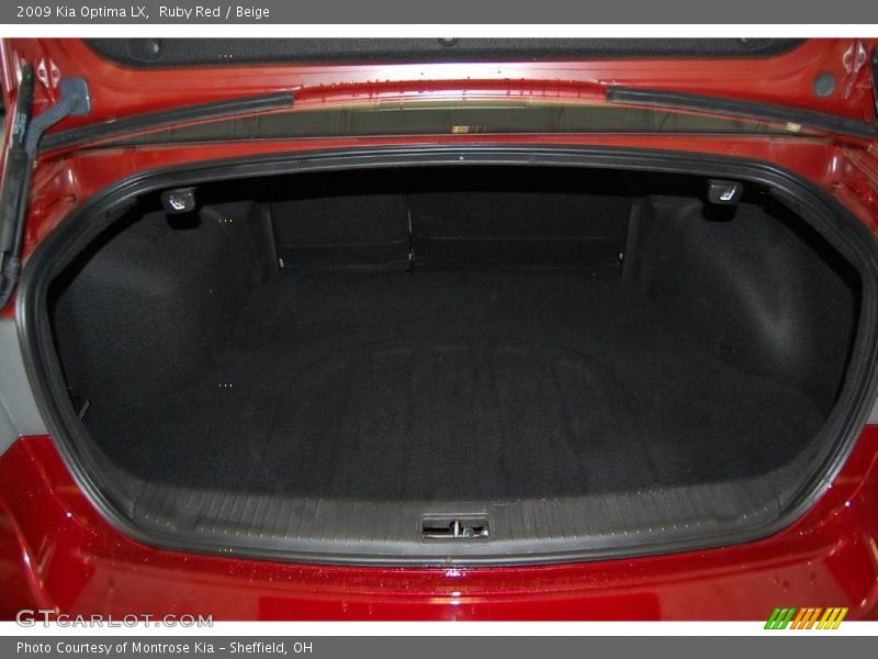 Ruby Red / Beige 2009 Kia Optima LX
