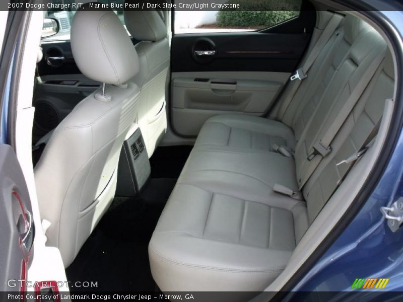 Marine Blue Pearl / Dark Slate Gray/Light Graystone 2007 Dodge Charger R/T