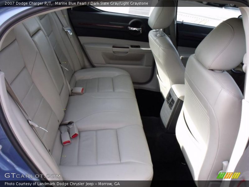 Marine Blue Pearl / Dark Slate Gray/Light Graystone 2007 Dodge Charger R/T