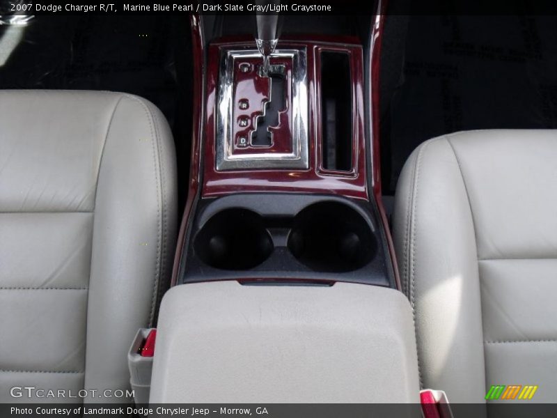 Marine Blue Pearl / Dark Slate Gray/Light Graystone 2007 Dodge Charger R/T